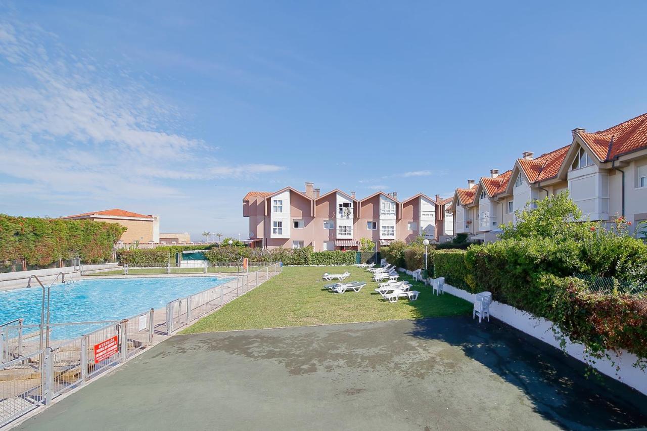 希洪158A Triplex Rinconin Con Piscina别墅 外观 照片