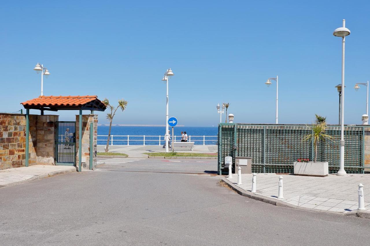 希洪158A Triplex Rinconin Con Piscina别墅 外观 照片